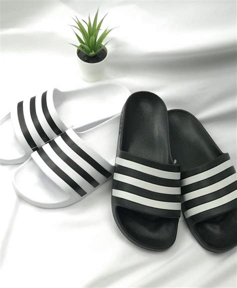 jongens slippers adidas|adidas 3 strips sandalen.